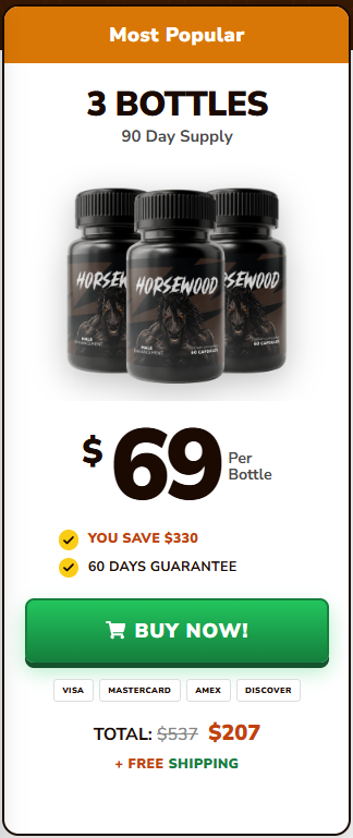 Buy HorseWood 3 Bottle